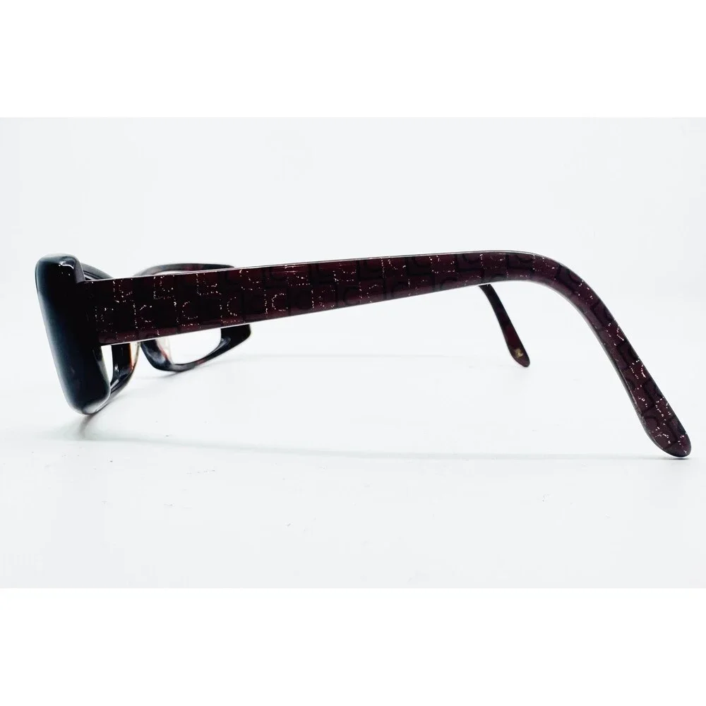 Liz Claiborne Eyeglasses Womens Red Tortoise L525/S Rectangular 54-19-130